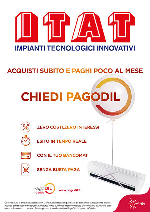 PAGODIL BY COFIDIS per essere sempre più vicini alle esigenze dei nostri Clienti.
